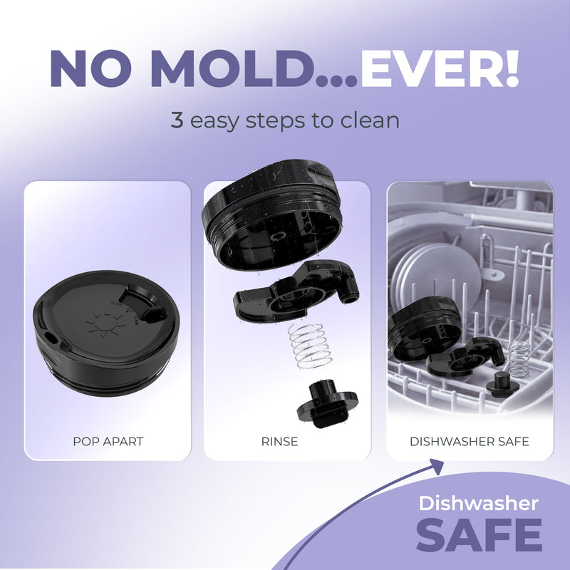Thicc 50oz Black Lace